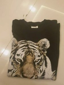 Black Tiger Graphic Tee
