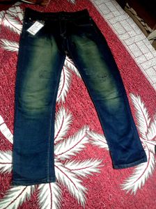 Newly dark blackish blue Denim Jeans