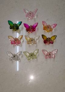 Mini Glass Butterfly Clutch