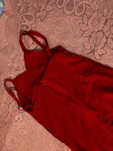 Red dress