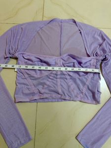 SHEIN Sweetheart Neck Crop top