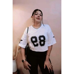 White Graphic T-Shirt