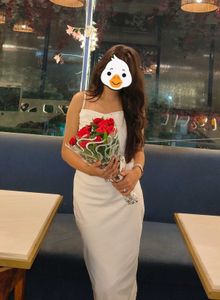 White Bodycon Midi Dress