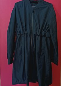 Longline bomber jacket