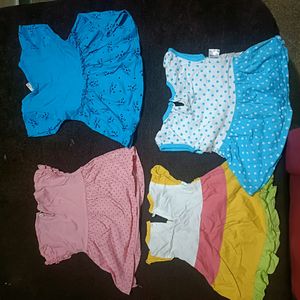 Baby Frocks( Combo Of 4)