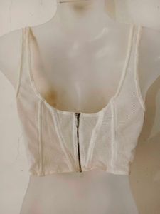 WHITE SEXY CORSET