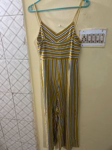 Striped Jumpsuit