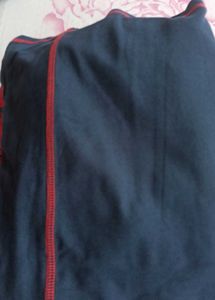 Navy Blue and Red Track Jacket