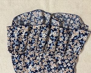 Back Tie Up Cute Floral Dress 🦋