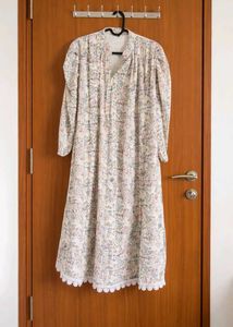 Floral Print Midi Dress