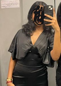 Elegant Black Mini Dress