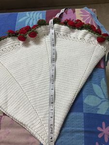 Crochet Blanket Bouquet