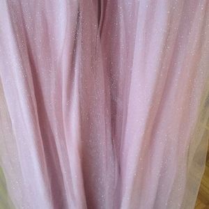 Halterneck pink lace detailing Dress