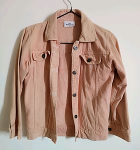 Pink Denim Jacket