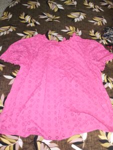 Pink Casual Top