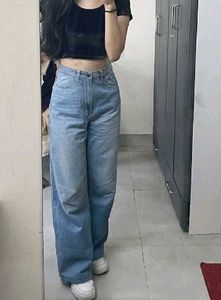 H&M Wide Leg Denim