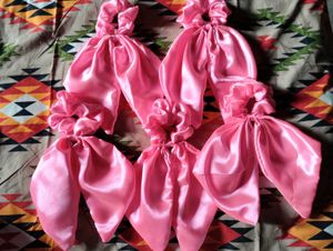 Pink Scrunchie with Bow