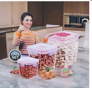3 PCS Food Storage Container Set