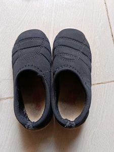 Cute Black Baby Shoes
