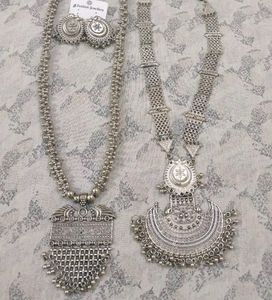 2 pair Of Oxidised Necklace
