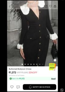 Savana Buttoned Dress