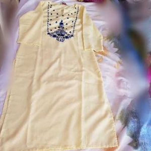 Embroidered Kurta Set