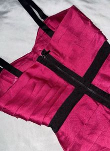 Bebe Lucca Hot Pink Short Dress XS(ORIGINAL)