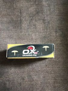 OX Pro Drawing Pins New 10 Box