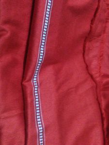 Elegant Red Ethnic Stole