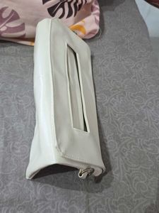 Elegant White Clutch