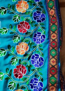 Embroidered Saree