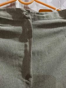 Olive Green Wide Leg Pants