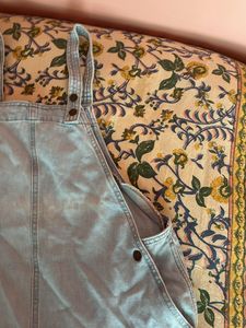 Denim Dungaree Short For Summer