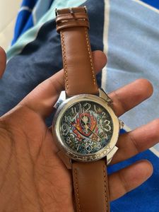 Ed Hardy Burning 🔥 Skull Vintage Watch