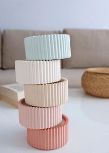 Ribbed Jar