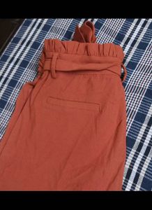 Rust Colored Waist Pants
