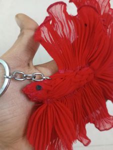 Unique Betta Fish Keychain