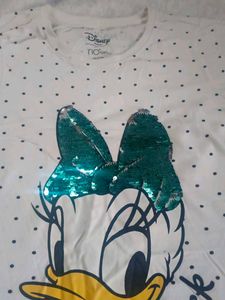 Daisy Duck Polka Dot Tee