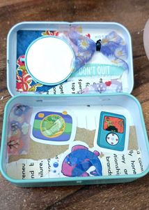 Decorated Aesthetic Trinket Tin