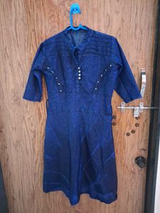 Denim Nevy Blue Top