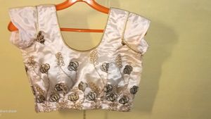 Embroidered Stitched Lehenga Choli (Pitch)