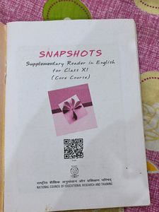 NCERT CLASS 11 ENGLISH , SNAPSHOT &amp; HORNBILL