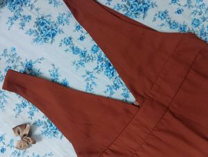 A-Line Sleeveless Dress