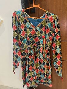 Patterned short Kurti