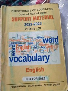 Support Material For Class 11th English