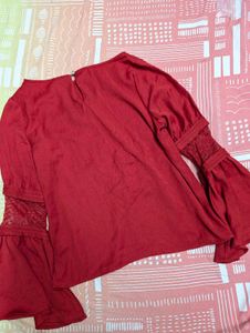 Kazo Bell Sleeve Top