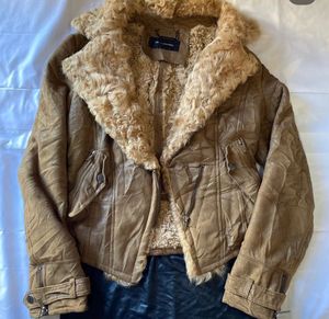 Y2K Faux Fur Trimmed Jacket