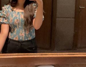 Floral Off-Shoulder Crop Top