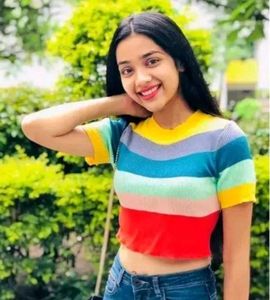 Striped Knit Top