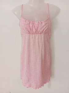 Y2K BABY PINK BODYCON DRESS